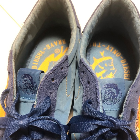 Diesel y2k blue sneakers - Picture 10 of 11